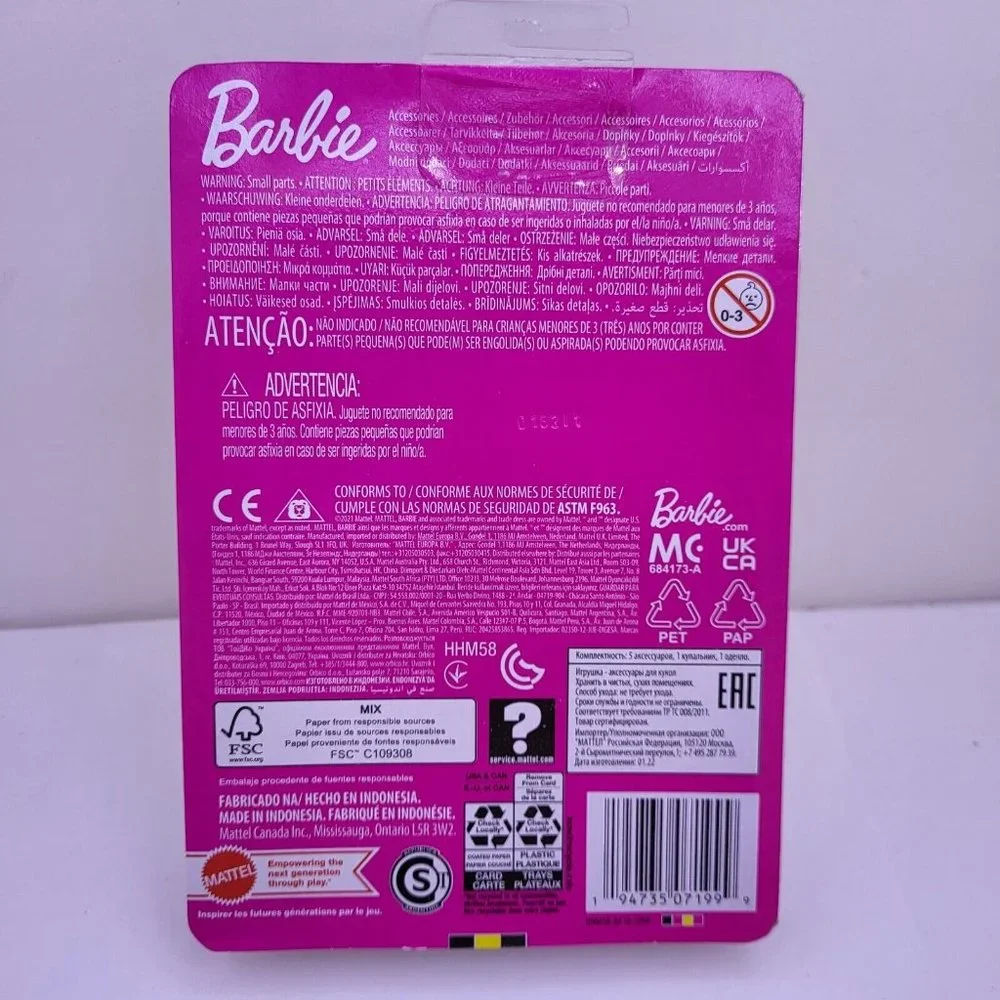 New Mattel Barbie - Barbie‎ Family Chelsea Beach Accessory Pack Toy Gift